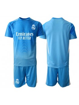 Real Madrid Torwart Heimtrikotsatz für Kinder 2025-26 Kurzarm (+ Kurze Hosen)